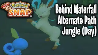 How to get the alternate path behind the waterfall in New Pokemon Snap - Jungle DAY! (Guide)