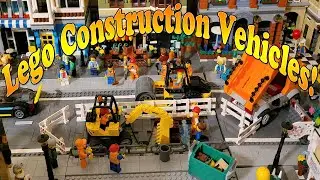 Lego Construction Vehicles Build & Review!