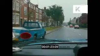 1990s Grantham Lincolnshire, POV Driving | Kinolibrary x Nick Broomfield