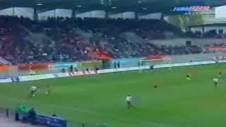 la mont&eacute;e en ligue 1  d en avant de Guingamp  a Lorient