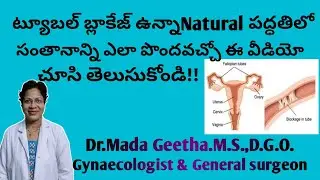 Natural pregnancy in blocked Fallopian Tubes/ Chances to get pregnant with blocked Tube/Mada Geetha