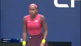 Coco Gauff starting to dominate Mirra Andreeva US Open Tennis Coverage