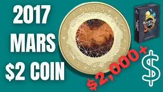 The BEST $2 coin?  The Mars $2 2017 Coin from the 10-coin Planetary set