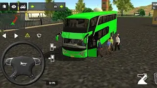 Euro Bus Driving Game 2024 Indonesia Bus Simulator Public Transportation Android Gameplay 848