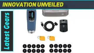 JWM Security Guard Patrol Tour System Long Range RFID Reader with Download Station, 2.4G Tag