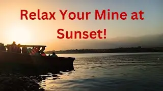 Walk at Sunset | Peaceful Evening in Qargha🌅🚤