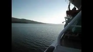 Passing Fishnish on M.V. Lord of the Isles
