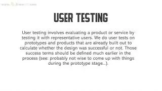 User Testing