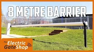 The 8m Brushless Electric Car Park Automated Barrier from Roger Technology