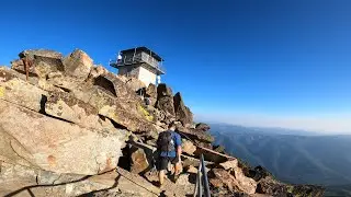 Hiking to Sierra Buttes Fire Lookout