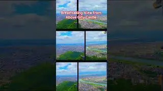 Above Gifu Castle Japan&rsquo;s Peaceful City View. #travel #explore #japan