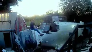 Repair of the An-2 aircraft.Timelapse.Ремонт остекления Ан-2.Таймлапс.