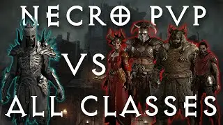 Diablo 4 PVP lvl 100 | Is Necro Viable? | Gameplay Highlights