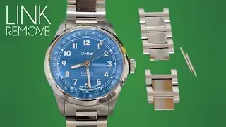 Как удалить звенья на часах ORIS Big Crown. @SolimBD