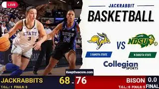 LIVE: Jackrabbit Women's Basketball vs. North Dakota State | Blue Out Double-Header