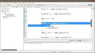 Reading Integers from File to Array (Response)