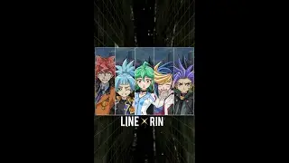 Yugioh Duel Links - Rin LINE x ALL Arc V Character