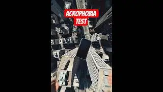 Would you hold your phone here? 📱🏙️#phobia #height #test #fear