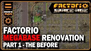 Как восстановить старые мегабазы ​​в Factorio Space Age