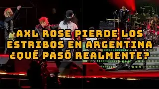 Axl Rose FURIOSO se vuelve loco en concierto en Argentina 😱