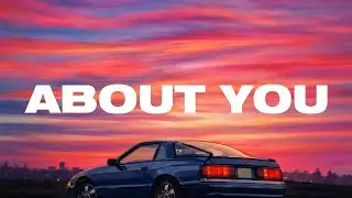 About You - The 1975 (Retro Synthpop Cover Lyrics Video)