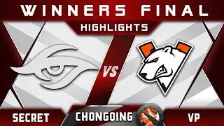 Secret vs VP Winners Final Chongqing Major CQ Major Highlights 2019 Dota 2