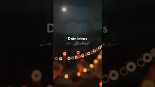Date ideas #dubaievents #dubaipartyplanners #eventplanners #partyplanners #mydubai