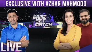 Game Set Match - Exlcusive talk with Former All-Rounder Azhar Mahmood - SAMAA TV - 15 Feb 2022