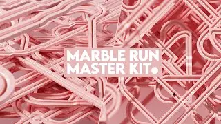 MARBLE RUN MASTER KIT + How to build Marble Runs easily