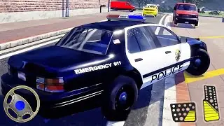 Advance Police Car Parking - Emergency Vehicles Driving Simulator | Best Android Gameplay