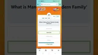 Amazon great Indian festival quiz answer and win.please subscribe 🙏