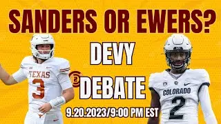 Sheduer Sanders v Quinn Ewers | Rankings Movement | Week 4 - Prove It | Devy Debate