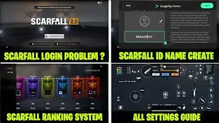 🔥 Scarfall 2.0 | How To Login | How To Create Scarfall Id | Scarfall Map/Gameplay Full Tips & Tricks