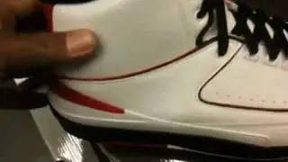 Air Jordan 2 II Retro QF (white / black / varsity red)