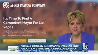 Effort to recall Mayor Carolyn Goodman ends