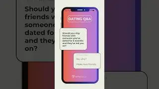 Friends with your #Ex? Is it ok? 🤔 #Dating Coach shares #DatingAdvice and #DatingTips