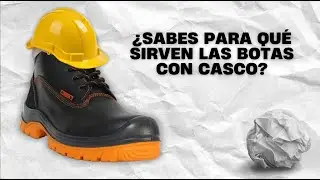 ¿Sabes para qué sirven las botas con casco? 🥾🧡