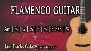 FLAMENCO Spanish Guitar Jam Backing Track/Type Beat in Am (106 bpm)
