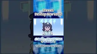 Desktop New Look!  #cybersensation #gamedev #indiegame #warioware  #godot