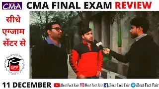 CMA FINAL EXAM Review 2021 | CMA FINAL Indirect Tax Laws & Practice | CMA EXAMS 11 DECEMBER #cma