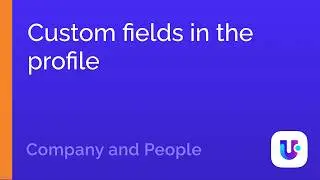 How to create a custom field for employee profiles? | Uspacy Knowledge Base