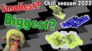 (OLD) How big is every Splatoon 3 map? [Splatoon 3 Chill season 2022]
