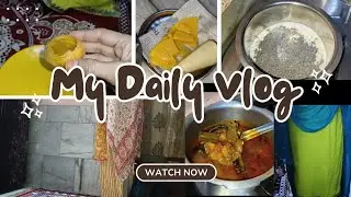 My daily routine vlog☺️ ||aaj humne khaye pani puri 😋 #dailyvideo #routinevlog #trending 