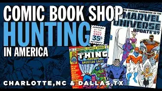Comic Book Hunt in Charlotte & Dallas!
