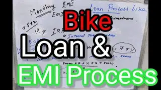 How to calculated EMI in bike and car easy process and method