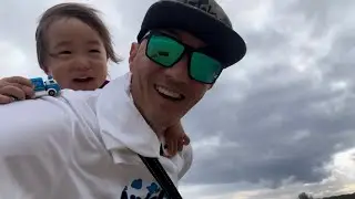Five Minutes with Dad | Calm Beach Walk at Low Tide