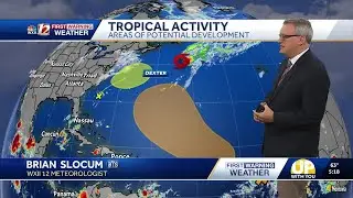 Thursday morning tropical update: Tropical Storm Dexter strengthens