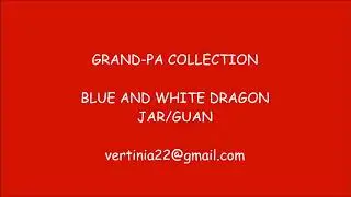 Blue & White Dragon jar Ming Dynasty (XuanDe period)