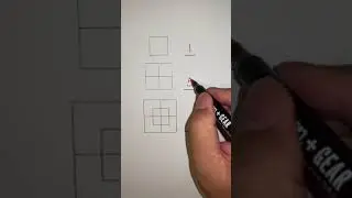 math puzzle | How many squares can you find? #mathpuzzle #mathquiz #math #puzzle #square #shorts