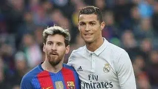 Messi And Ronaldo Handshake Clip&bull;4k clip&bull;Messi Vs Ronaldo&bull;High Quality clip&bull;Real Madrid Vs Barcelona